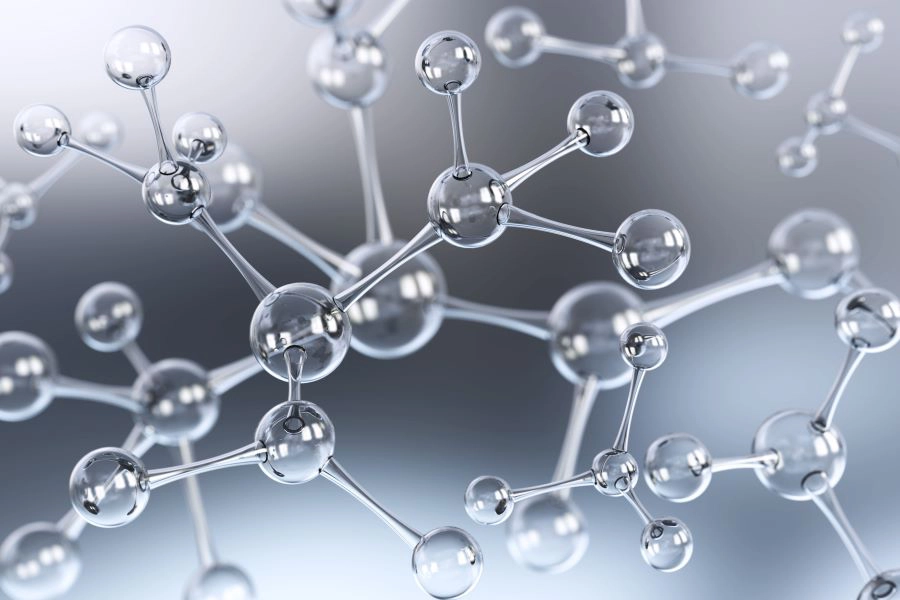 Abstract atom or molecule structure